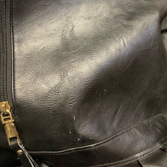 Ron Pon Pon Panama Backpack - Black Vegan Leather - Picture 9 of 13